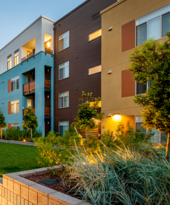 Aspen Heights—central HVAC, LV power and plumbing systems